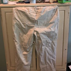 Ankle length slim,pull on; washed, but not worn